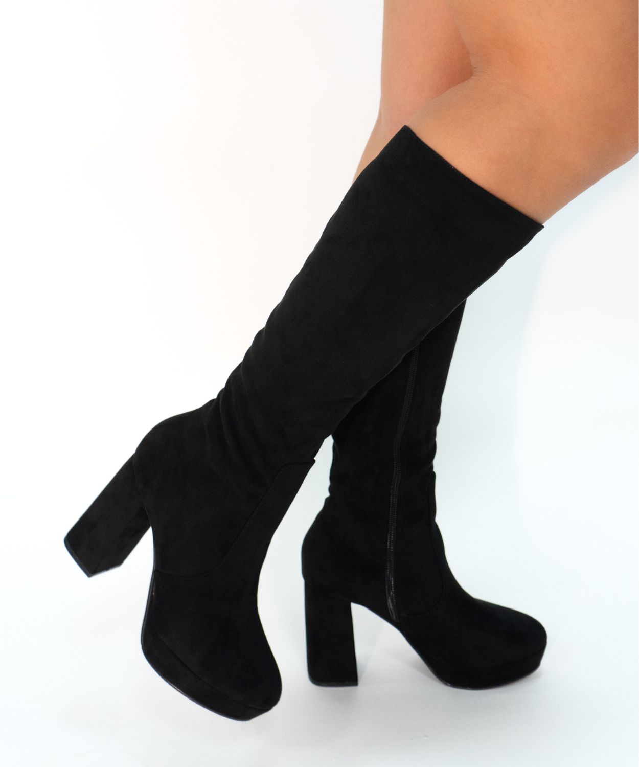 Botas altas plataforma image number null